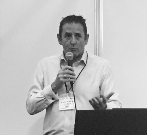 Tim Marshall from Pay4 speaking at the Business Show 2016
