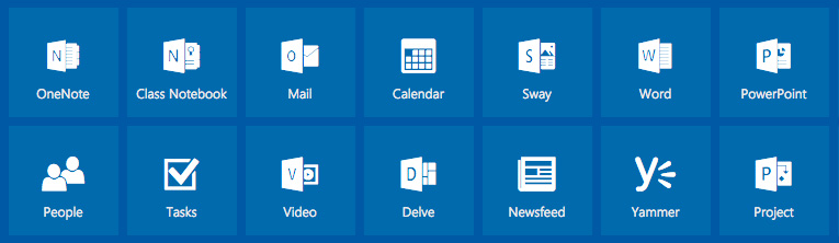 office 365 apps