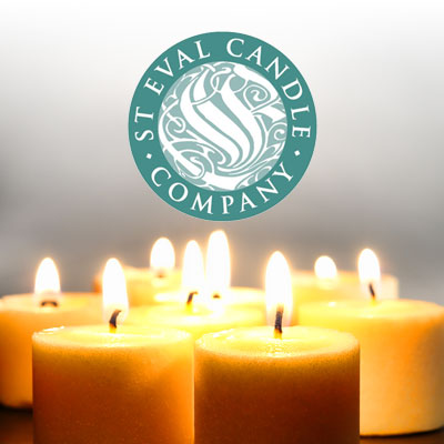 st eval candles logo