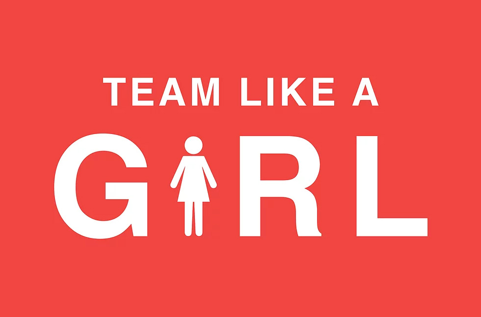 team like a girl logo