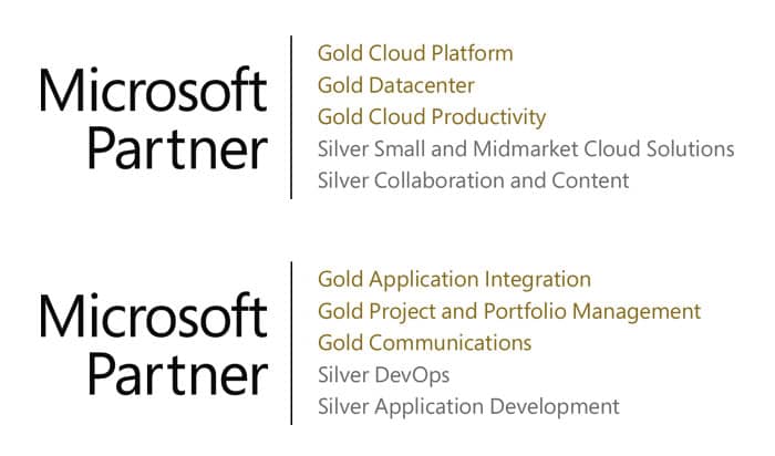 Microsoft Gold Partner