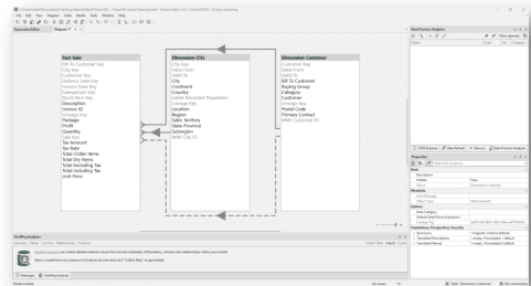 View of Tabular Editor