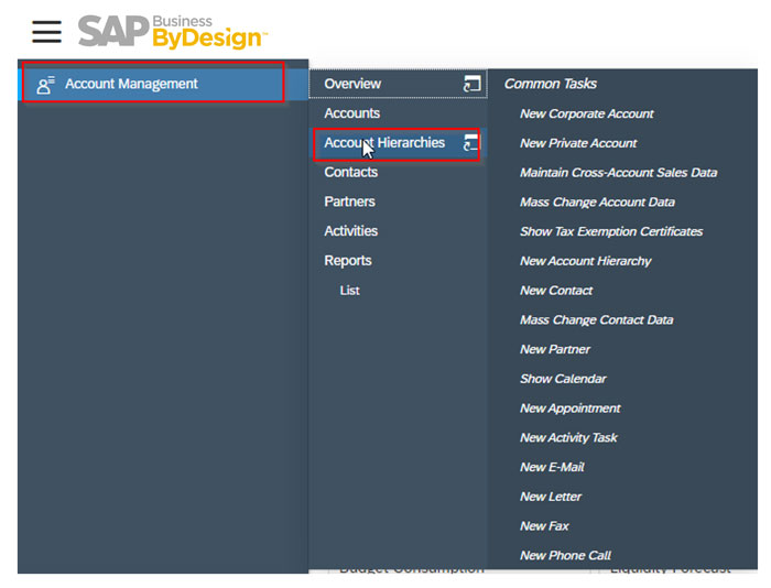 SAP Business ByDesign UI
