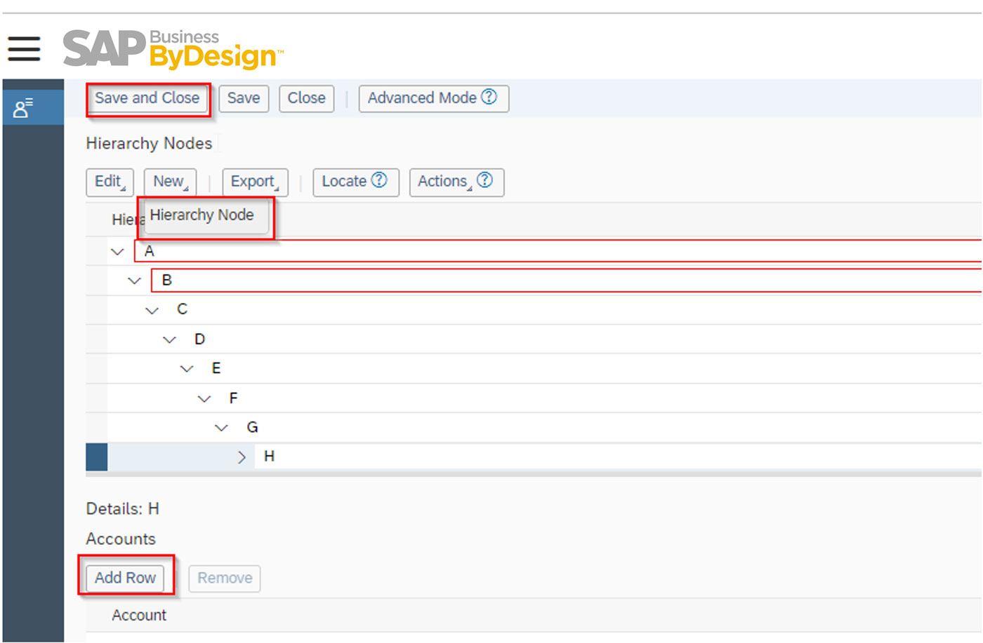 SAP Business ByDesign UI